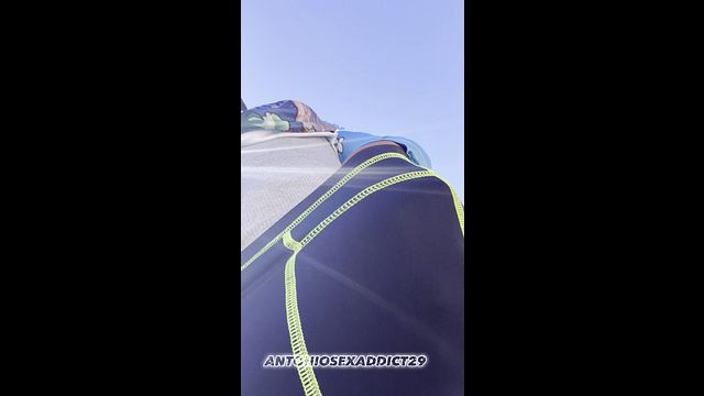 Horny Biking Series: Latino Stepdad Fucks Son with Big Hard Cock in Hot Summer Heat
