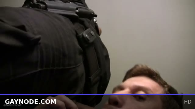 Twink Sucks Hot Cop in Intense Police Encounter