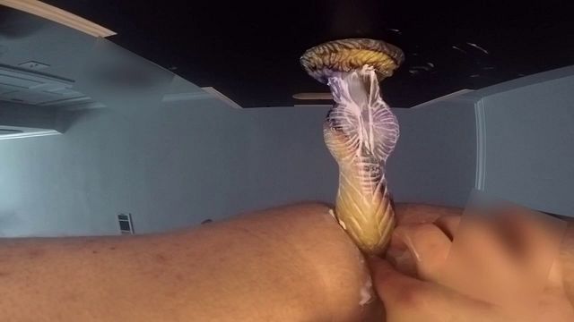 10” Massive Knotted Monster Cock Delivers Intense Handsfree Orgasm and Leaves Me Weak