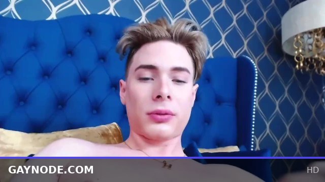 Solo Masturbation with Intense Cumshot in Hand