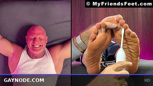 Hunk Dev Laughs Loud While Getting Tickled From Armpits to Toes