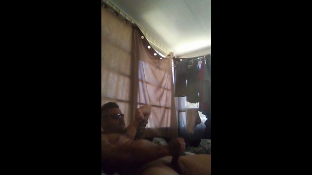 Steamy Latino Thug Masturbates and Blasts His Load All Over Himself