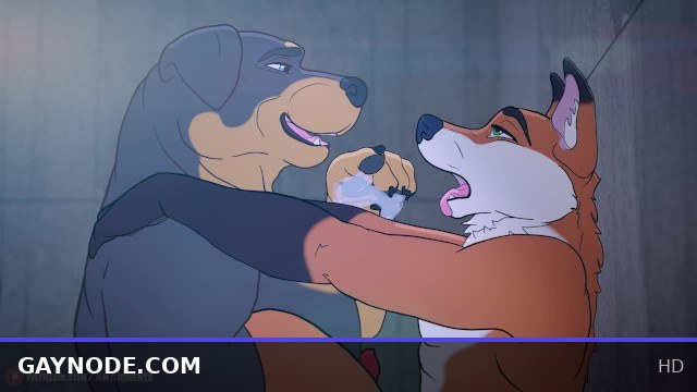 Furry Gay Animation Adventure on Floor 19 with Hot Twink Action