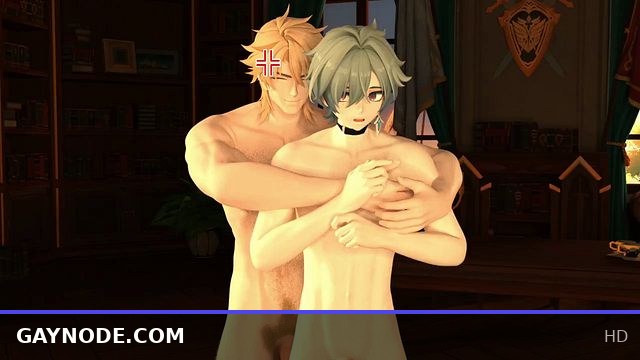 Varka and Lohen Genshin Impact Yaoi R34 Animated Hot Gay Scene
