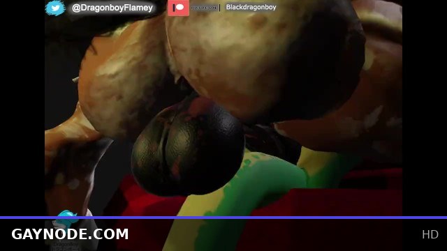 Dragonboy and Big Horse Boy Furry Animated Gay Sex Full Video