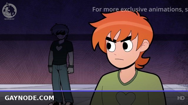Scott takes "Go fuck yourself" to a whole new level (Scott Pilgrim)[Gay Cartoon Hentai]