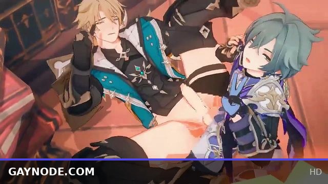 Lohen fucks Varka - Genshin Impact Yaoi Hentai Animation