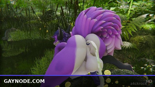 Furry has Flora Sex and Cumfarts Bubbles