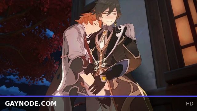 Zhongli Gets Fingered By Tartaglia - Genshin Impact Yaoi Hentai