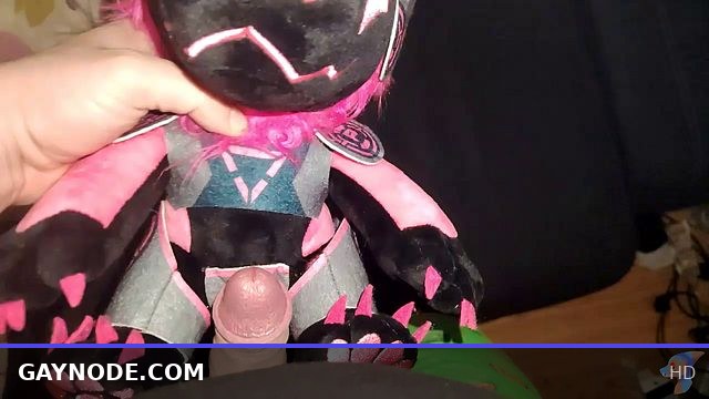 Pink Protogen Plush Toys Get Naughty Fun Session #1