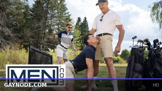 MEN - Dick Dawson Gets Pranked By Dallas Steele On The Golf Course And Ends Up Riding His Big Club