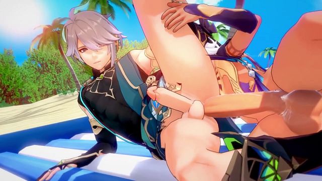 Cyno Takes Alhaitham Hard - Genshin Impact Yaoi Hentai Adventure