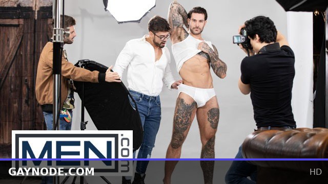 Dann Grey Checks Out Papi Kocic's Photoshoot and Imagines Riding His Cock