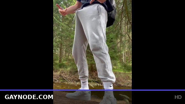 Straight Polish - German Master jerking off jerk mutual masturbation Deutsche cum cumshot public